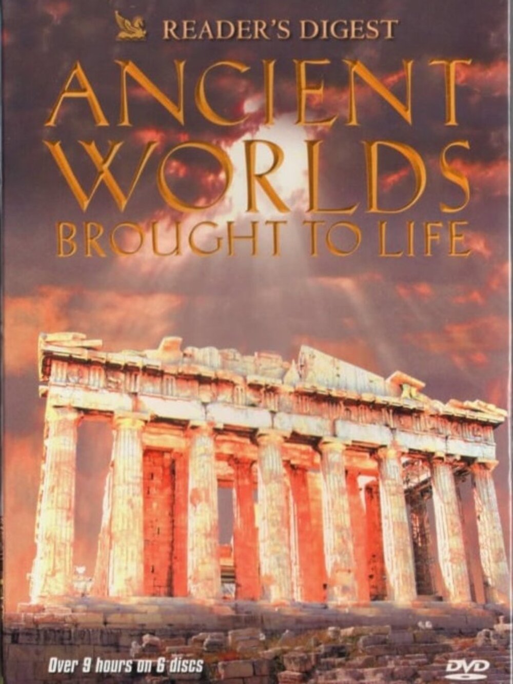 Like New Reader's Digest Vintage Ancient Worlds Brought To Life DVD Set
